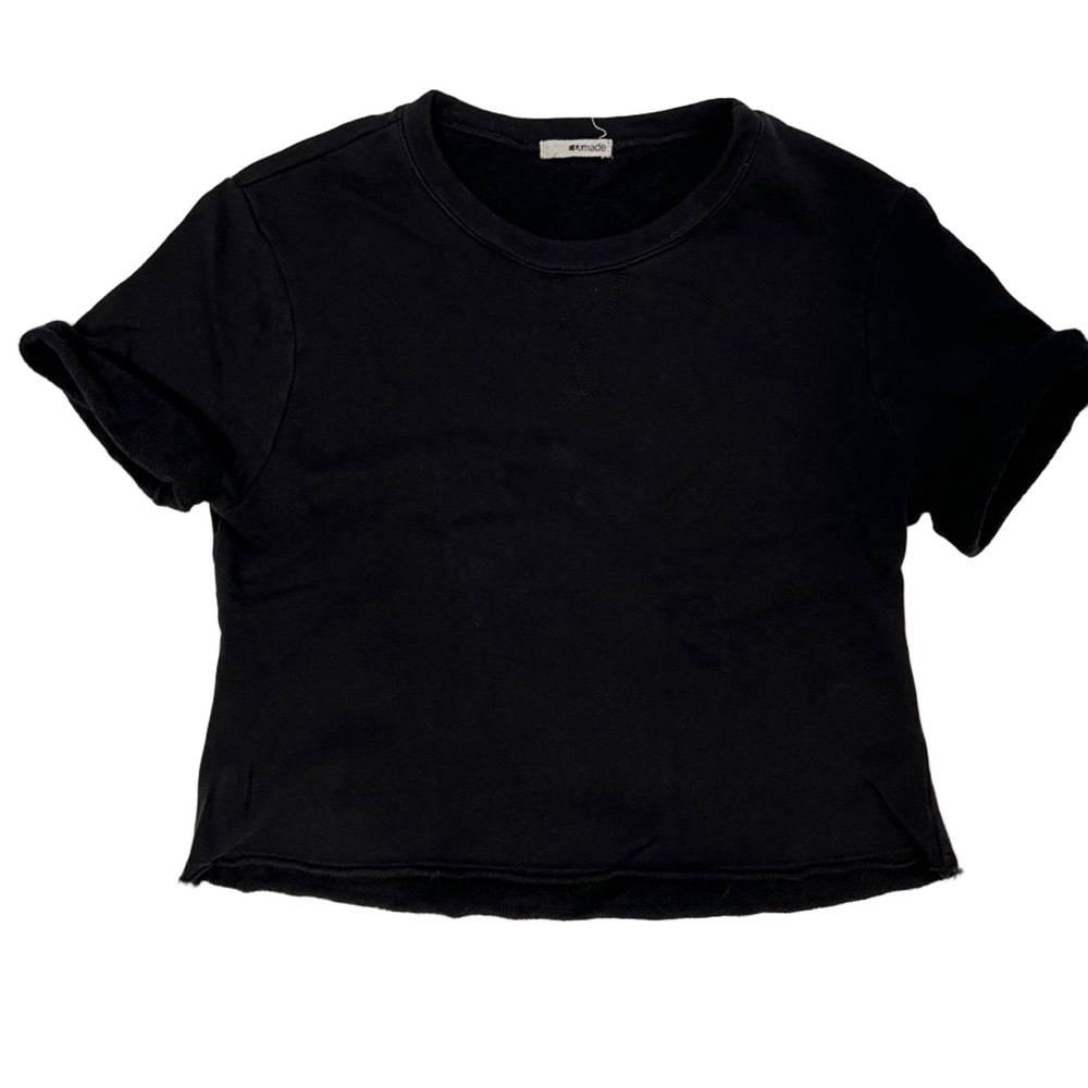 L.A. Made Crop Sweatshirt Tee Size Small